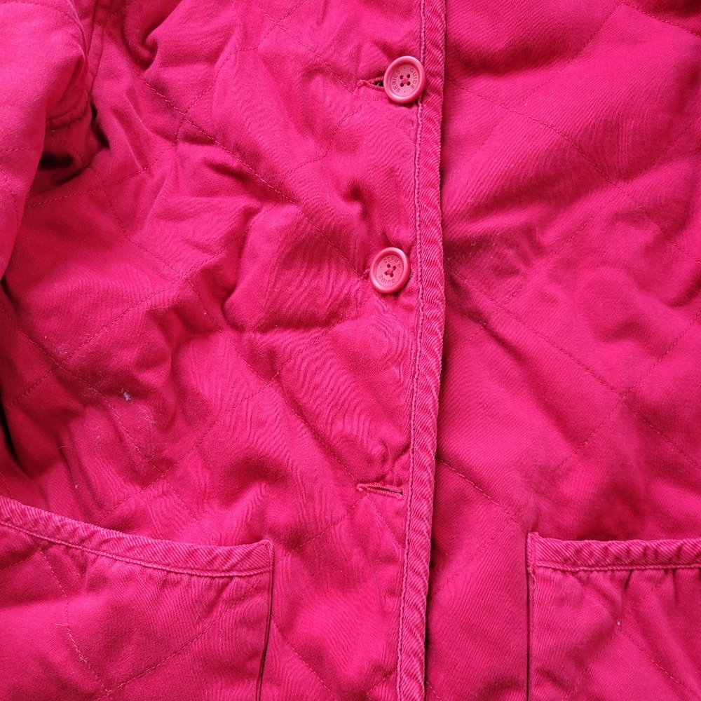 Guide Series Jacket Red Button Up Missing Button … - image 5